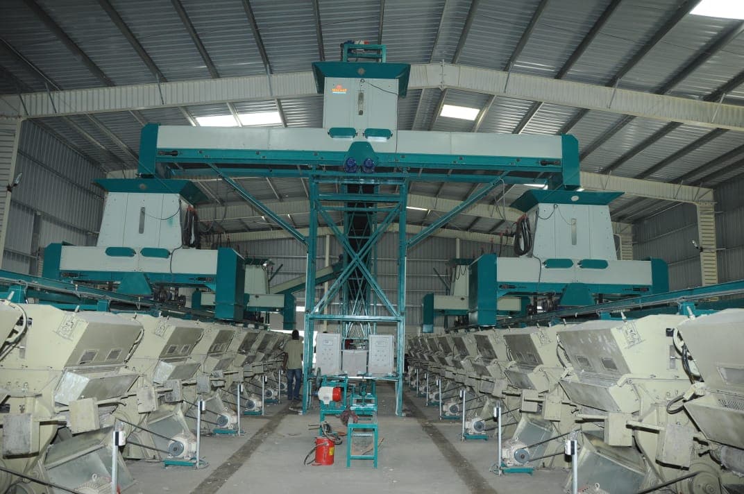 Cotton Gaining Plant